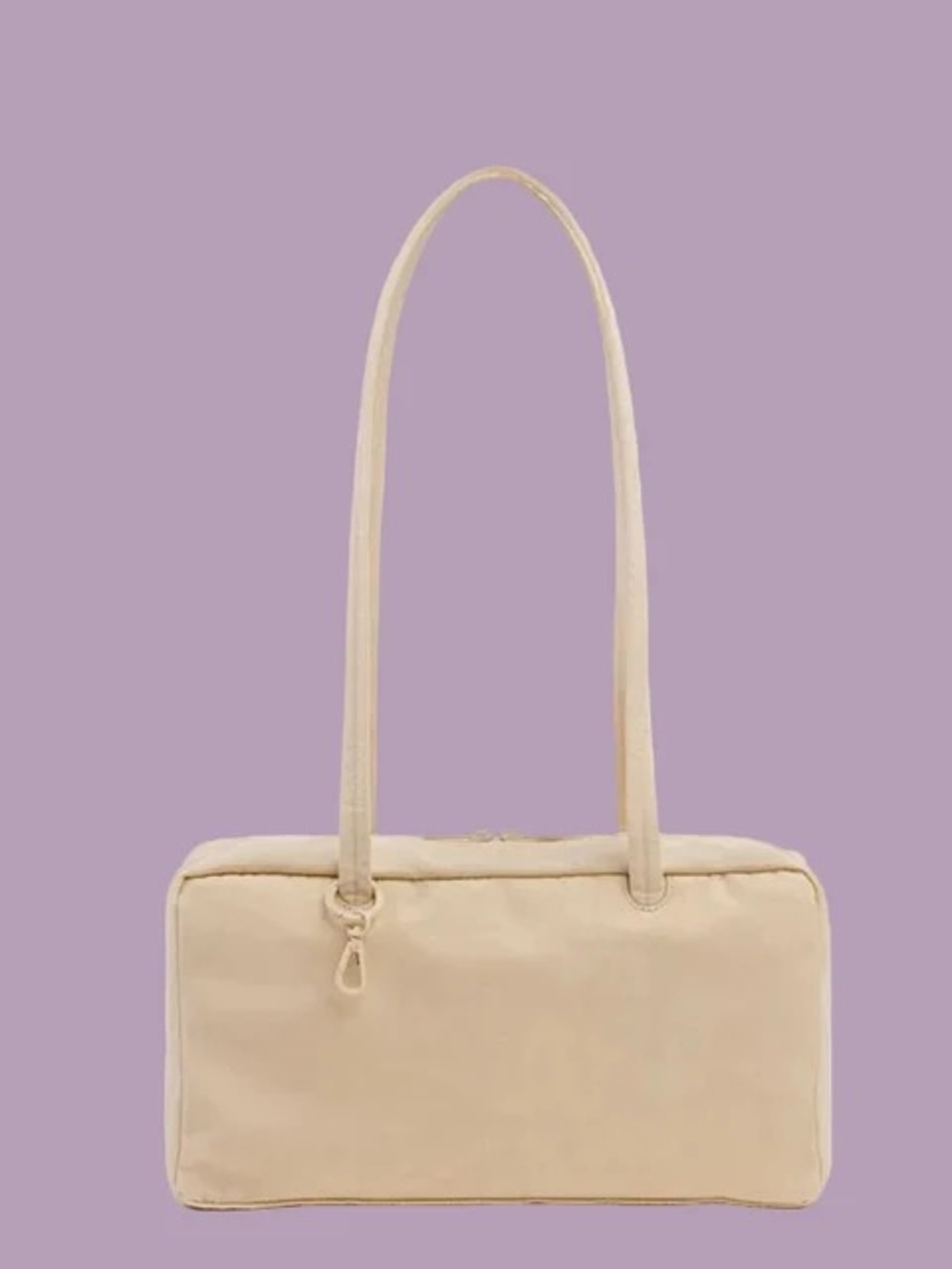 BAGGU bowler bag custard